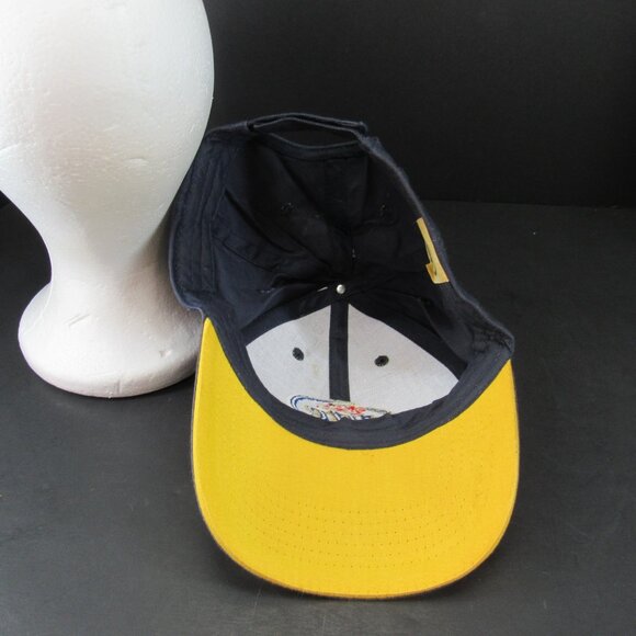 Miller Lite Embroidered Logo Acme Men Black Adjustable Strap Back Cap Hat - Picture 7 of 8